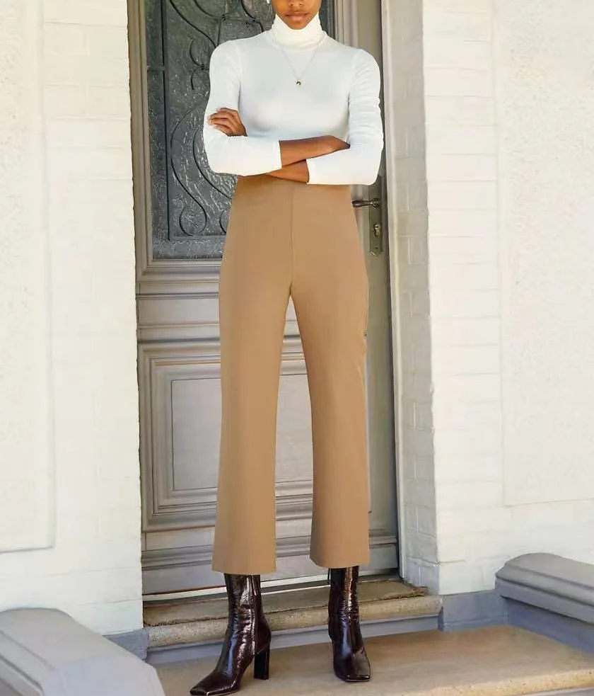 Women Pants Upgraded Version Imported Japanese Roman Fabric Super Stretch Straight Leg Pants Women
Women Pants Upgraded Version Imported Japanese Roman Fabric Super Stretch Straight Leg Pants Women