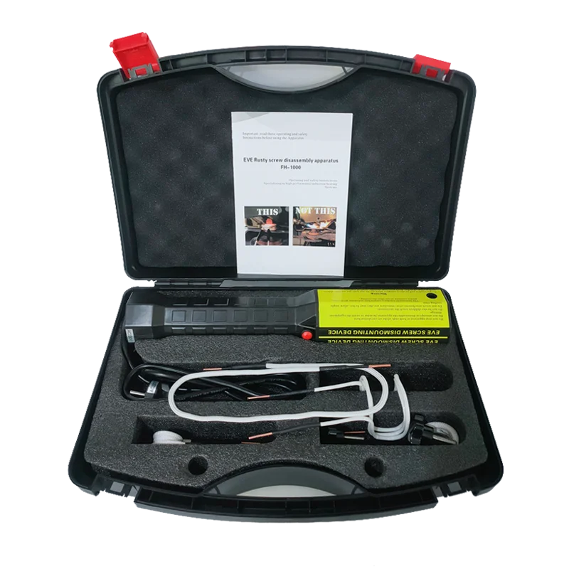 ATPRO 1000W Flameless Electromagnetic Mini Induction Heater With 4 Pieces Coil Kits For Auto Use Bolt Remover
ATPRO 1000W Flameless Electromagnetic Mini Induction Heater With 4 Pieces Coil Kits For Auto Use Bolt Remover