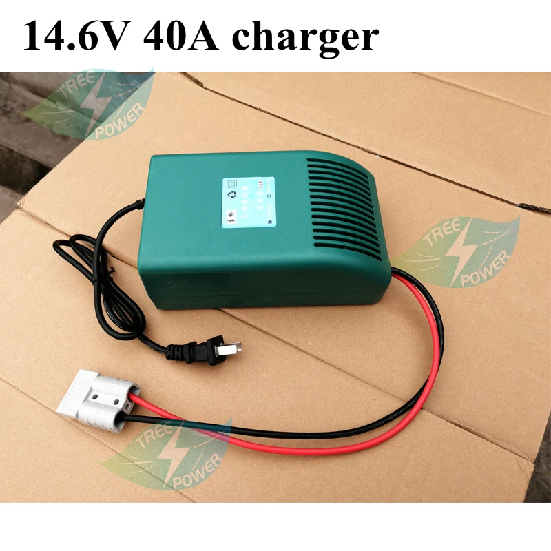 40A Large Current !! 14.6V Lithium LiFepof Battery High power Smart Charger for 4 4S 12VLifepo4 Battery
40A Large Current !! 14.6V Lithium LiFepof Battery High power Smart Charger for 4 4S 12VLifepo4 Battery