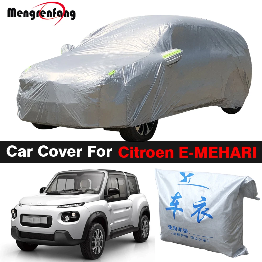 Full Car Cover Indoor Outdoor Sun Anti-UV Snow Rain Dust Protection Cover For Citroen E-Mehari
Full Car Cover Indoor Outdoor Sun Anti-UV Snow Rain Dust Protection Cover For Citroen E-Mehari