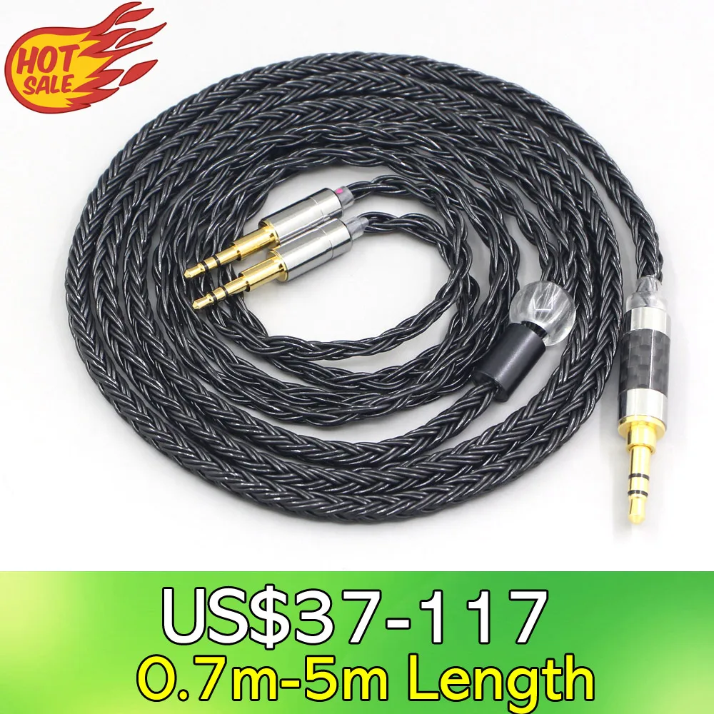 Кабель для наушников LN007413 16 Core 7N OCC, черный плетеный кабель для Ultrasone Tribute7 t7рro t7
Кабель для наушников LN007413 16 Core 7N OCC, черный плетеный кабель для Ultrasone Tribute7 t7рro t7