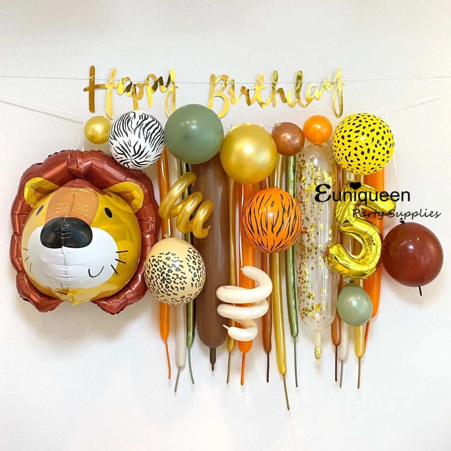 Safair Jungle animal lion theme birthday party decoration Baby Shower boy 1st 2 3 4 5 6 year old party Balloon Golden Balloon
Safair Jungle animal lion theme birthday party decoration Baby Shower boy 1st 2 3 4 5 6 year old party Balloon Golden Balloon