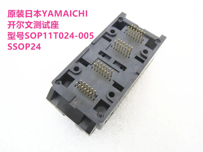 Test Socket Clamshell SSOP24 SOP11T024-005 IC Burning seat Adapter testing seat test bench in stock
Test Socket Clamshell SSOP24 SOP11T024-005 IC Burning seat Adapter testing seat test bench in stock