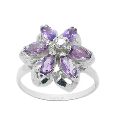 CoLife Jewelry Silver Crystal Ring 2.5mm*5mm Natural VVS Grade Amethyst Ring 925 Silver Amethyst Jewelry Gift for Woman
CoLife Jewelry Silver Crystal Ring 2.5mm*5mm Natural VVS Grade Amethyst Ring 925 Silver Amethyst Jewelry Gift for Woman