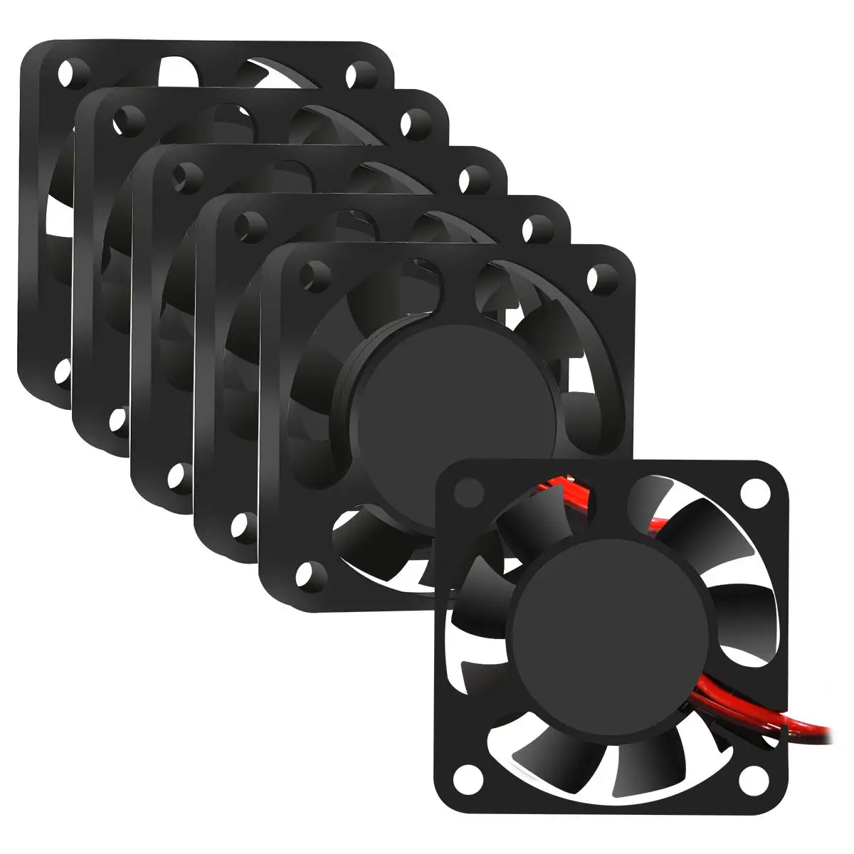6PCS 3D Printer Cooling Fan 40mmx40mmx10mm 4010 DC 24V Brushless Fan with 2 Pin Wire for 3D Printer Extruder
6PCS 3D Printer Cooling Fan 40mmx40mmx10mm 4010 DC 24V Brushless Fan with 2 Pin Wire for 3D Printer Extruder