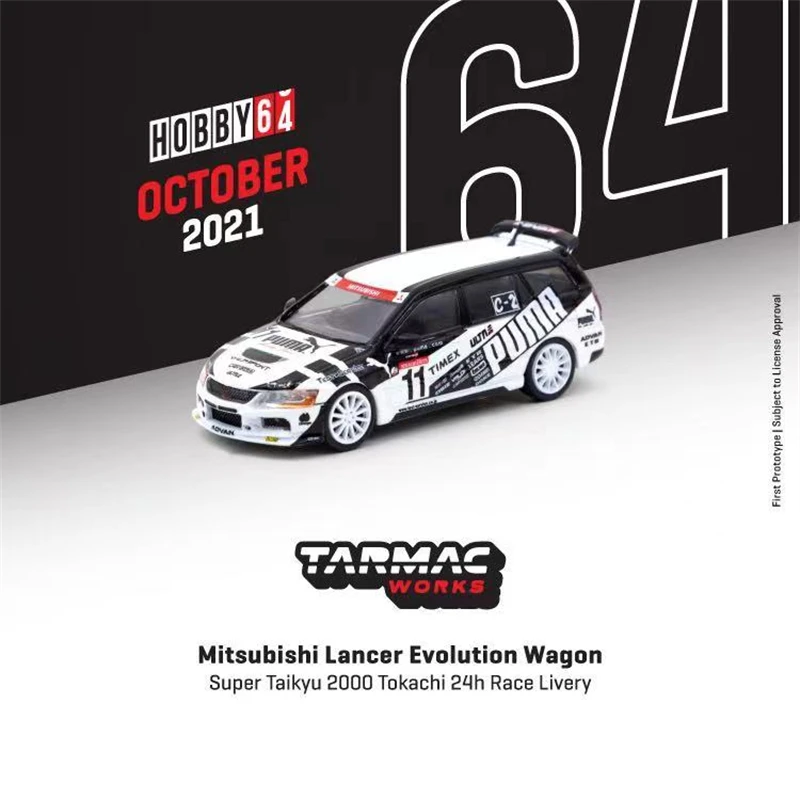 Tarmac работает 1:64 Lancer Evolution Wagon Super Taikyu литая модель автомобиля
Tarmac работает 1:64 Lancer Evolution Wagon Super Taikyu литая модель автомобиля
