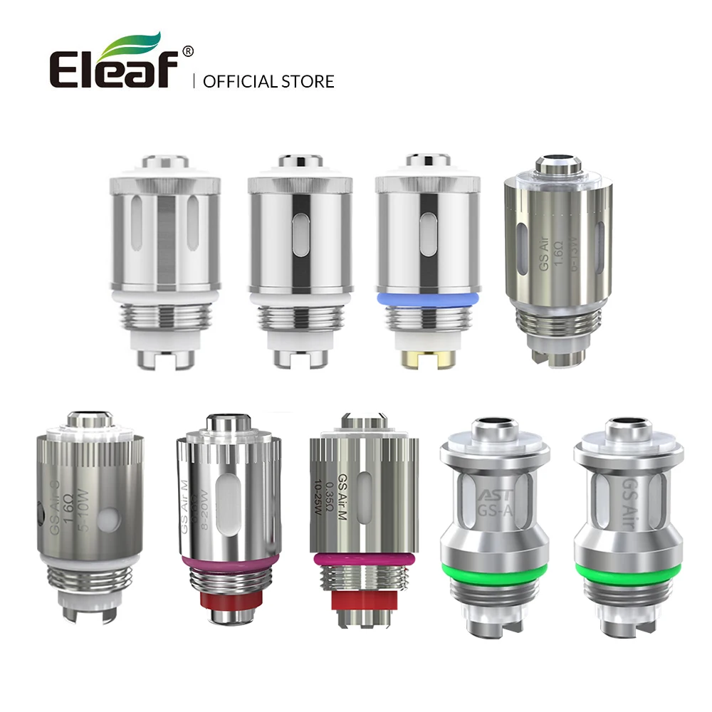 Головка для спирали Eleaf GS Air-M, хлопковая, 0,75 Ом/1,2 Ом, для электронной сигареты
Головка для спирали Eleaf GS Air-M, хлопковая, 0,75 Ом/1,2 Ом, для электронной сигареты