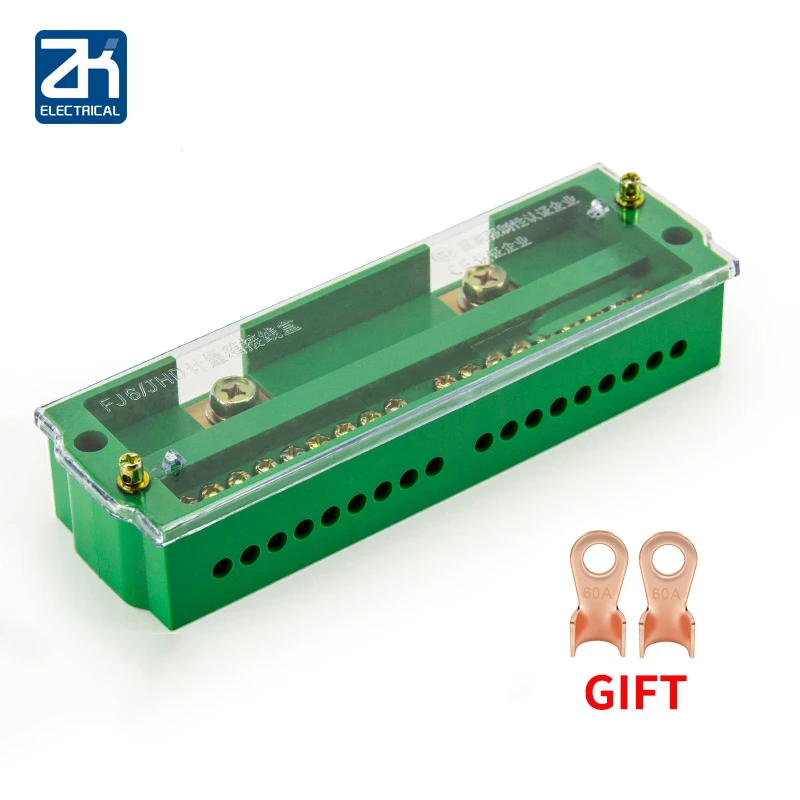 Two input and eighteen output wire junction box FJ6 terminal block junction terminal block 220v household meter box junction box
Two input and eighteen output wire junction box FJ6 terminal block junction terminal block 220v household meter box junction box