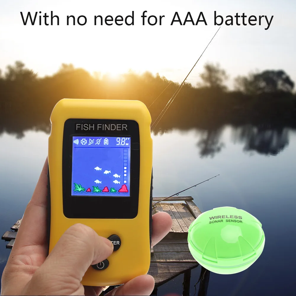 Fish Finder Dual Charging Version Wireless Color Screen Fishing Finder Visual Fishing Fishing Supplies Fishing Equipment
Fish Finder Dual Charging Version Wireless Color Screen Fishing Finder Visual Fishing Fishing Supplies Fishing Equipment