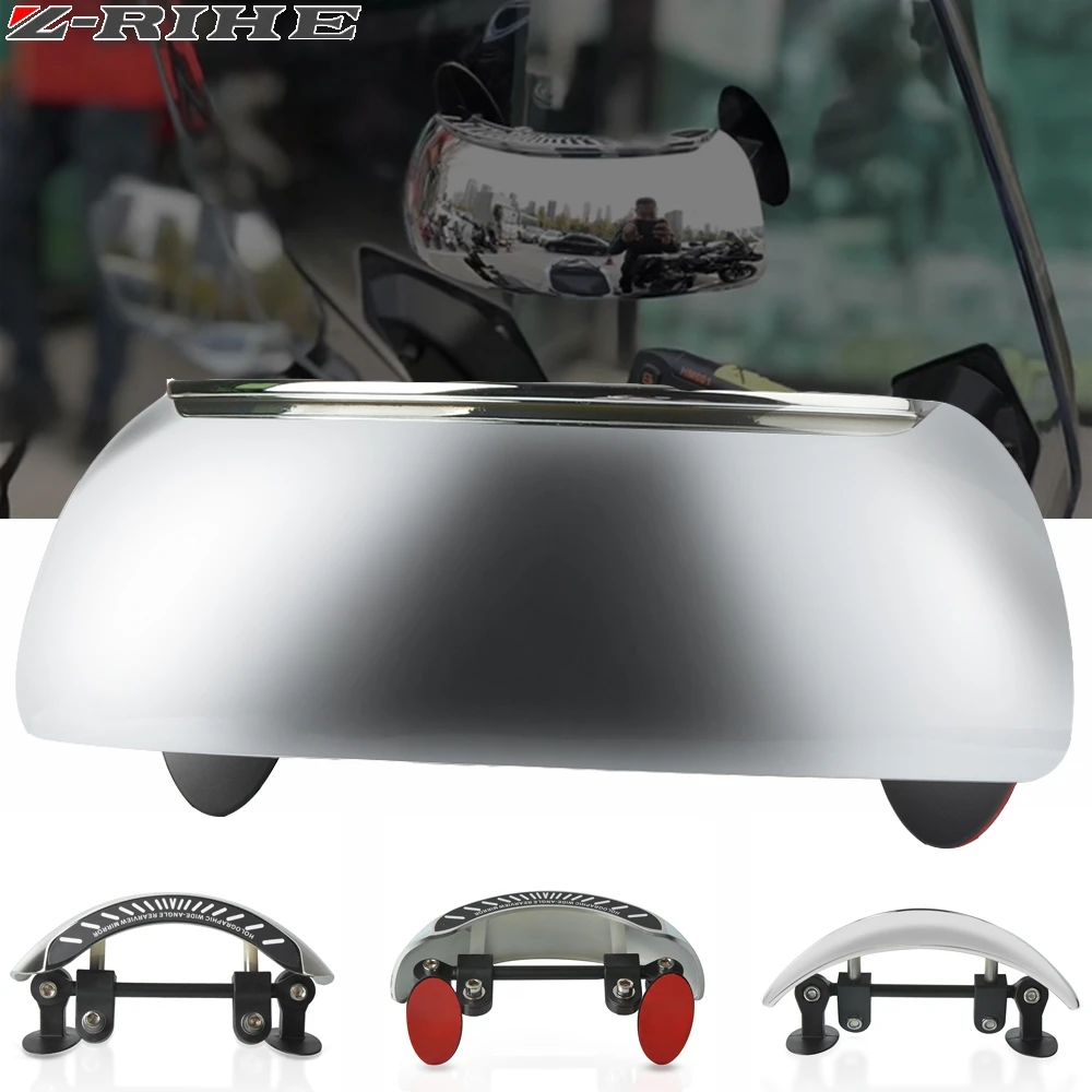 Motorcycle Windshield Rearview Mirrors 180 Degree Wide Angle Mirror Universal For Ducati Honda Yamaha Kawasaki Accessories
Motorcycle Windshield Rearview Mirrors 180 Degree Wide Angle Mirror Universal For Ducati Honda Yamaha Kawasaki Accessories