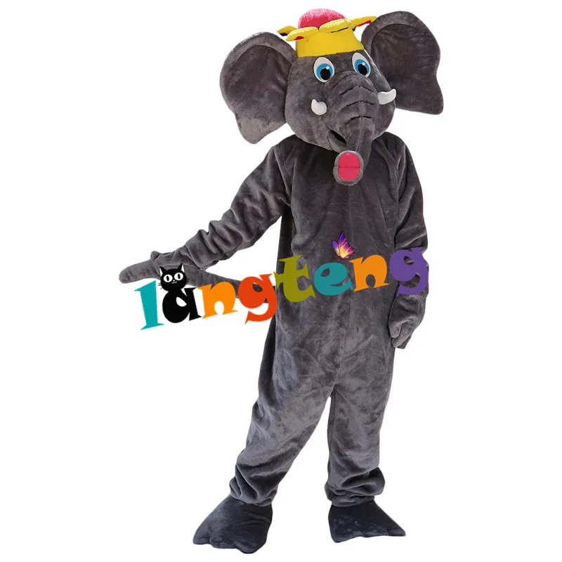 927 Grey Elephant Mascot Costume Animal Cartoon Adults New Version Party Outfits
927 Grey Elephant Mascot Costume Animal Cartoon Adults New Version Party Outfits