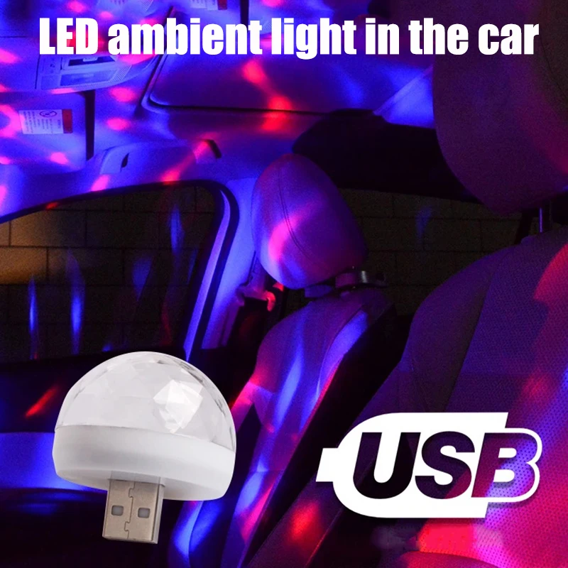 Car USB Ambient Light DJ RGB Mini Colorful Music Sound Led Apple USB Interface Holiday Party Atmosphere Interior Dome Trunk Lamp
Car USB Ambient Light DJ RGB Mini Colorful Music Sound Led Apple USB Interface Holiday Party Atmosphere Interior Dome Trunk Lamp