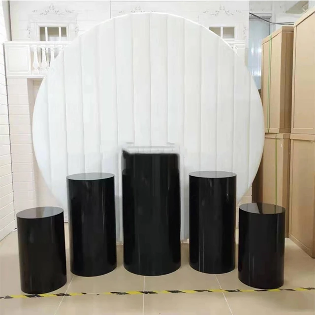 5pcs/set)High Quality A Set of 5 Wedding black Pedestal Cake Plinths Table Stand yudao539
5pcs/set)High Quality A Set of 5 Wedding black Pedestal Cake Plinths Table Stand yudao539