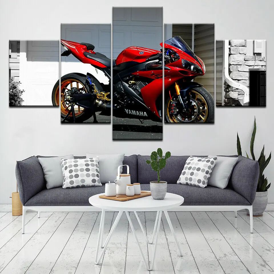 Motorcycle Race Motor Poster 5 Pcs Modern Home Wall Decor Canvas Picture Art HD Print Painting On Canvas for Living Room
Motorcycle Race Motor Poster 5 Pcs Modern Home Wall Decor Canvas Picture Art HD Print Painting On Canvas for Living Room