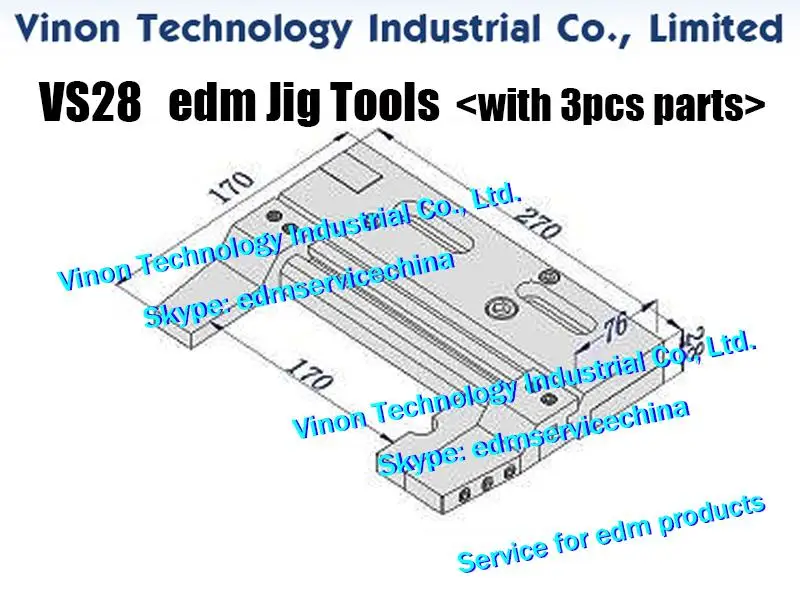 VS28 Jig Tools Set (with 3pcs special parts) Max. open:0-170mm and 0-Ø50mm, EDM Tooling Fixtures Jig Tools Stainless
VS28 Jig Tools Set (with 3pcs special parts) Max. open:0-170mm and 0-Ø50mm, EDM Tooling Fixtures Jig Tools Stainless