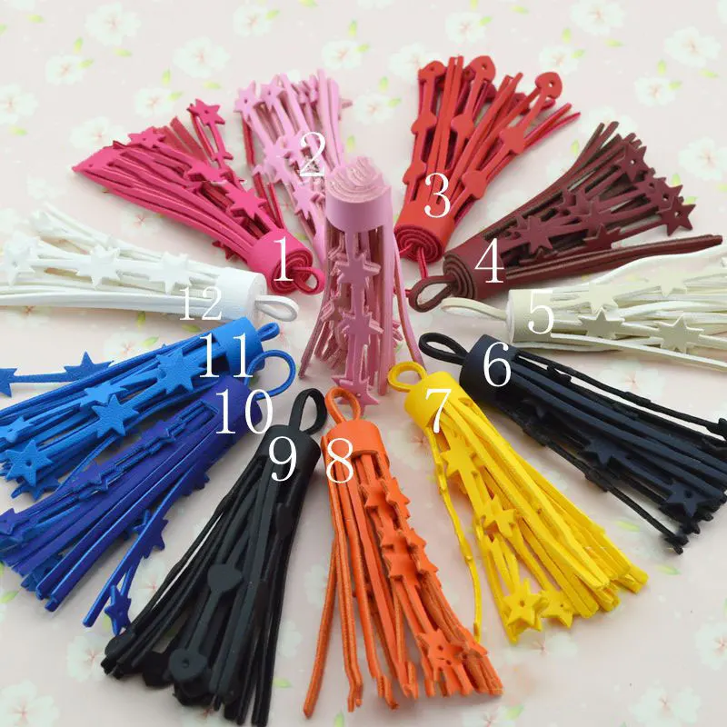 5pcs/lot Suede Leather Tassel Creative Pentagram Flower Tassel Trim Decorative Tassels For Curtains Home Decoration Accessories
5pcs/lot Suede Leather Tassel Creative Pentagram Flower Tassel Trim Decorative Tassels For Curtains Home Decoration Accessories