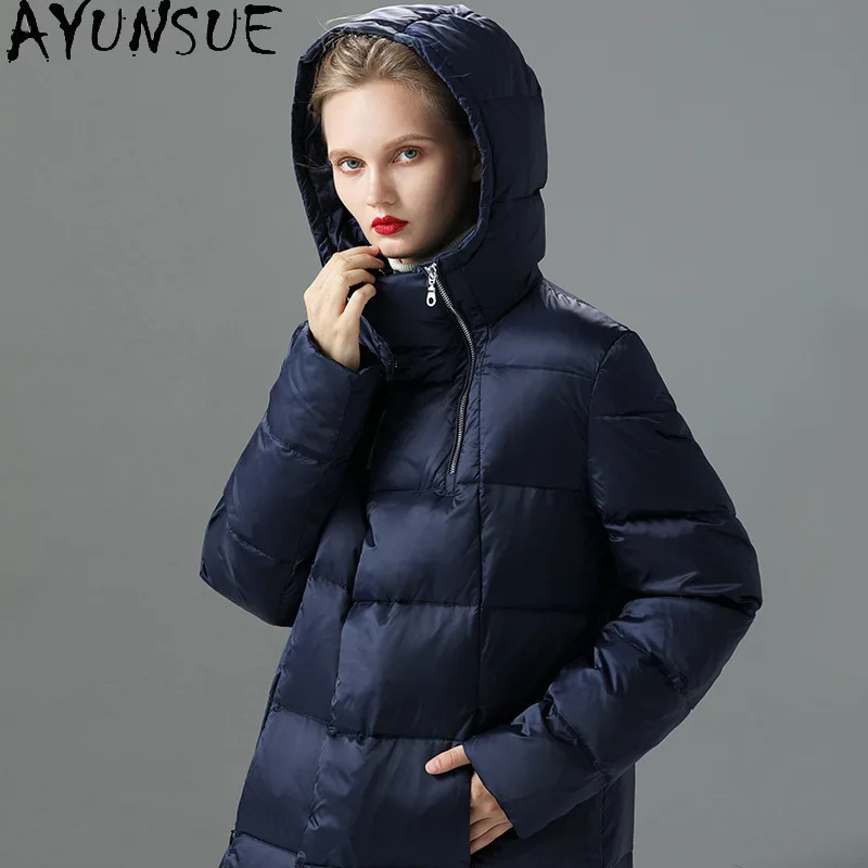 Long Down Jackets Womens Winter Coat Women Parkas 90% Duck Down Jacket Women 2020 Warm Fashion Puffer Coat Hooded 1990344 KJ5882
Long Down Jackets Womens Winter Coat Women Parkas 90% Duck Down Jacket Women 2020 Warm Fashion Puffer Coat Hooded 1990344 KJ5882