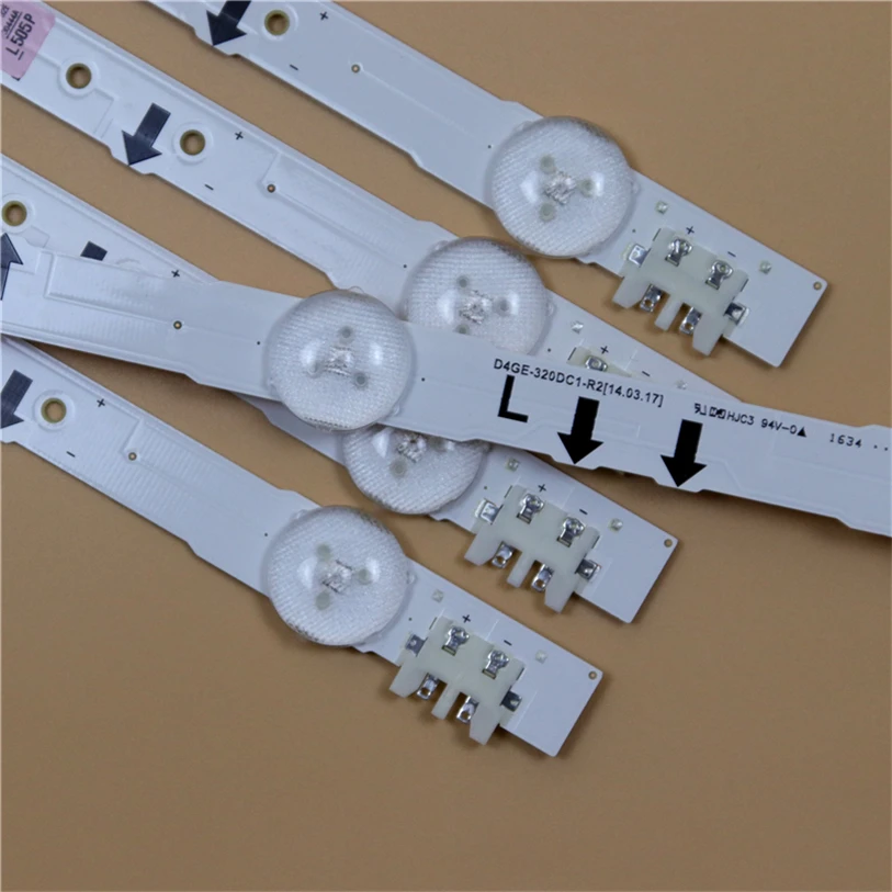 645mm TV LED Light Bars For Samsung UE32J5550SU UE32J5570SU UE32J5572SU UE32J5600AK Backlight Strip Kit 7 LED Lamps Lens 4 Bands
645mm TV LED Light Bars For Samsung UE32J5550SU UE32J5570SU UE32J5572SU UE32J5600AK Backlight Strip Kit 7 LED Lamps Lens 4 Bands