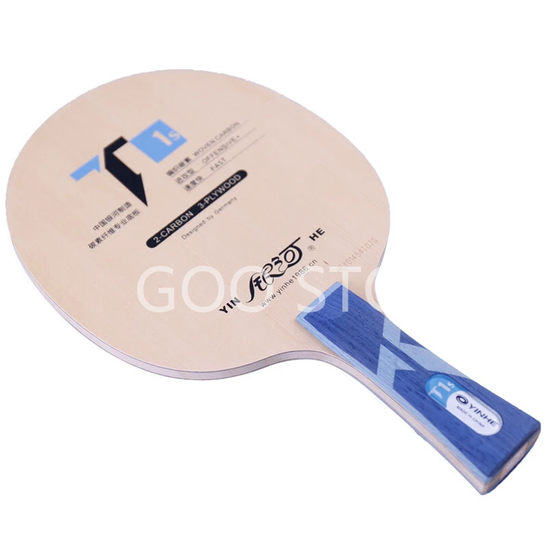 YINHE T-1S / T1S Table Tennis Blade (Hinoki Carbon SCHLAGER Structure) Original YINHE T1 Racket Galaxy Ping Pong Bat Paddle
YINHE T-1S / T1S Table Tennis Blade (Hinoki Carbon SCHLAGER Structure) Original YINHE T1 Racket Galaxy Ping Pong Bat Paddle
