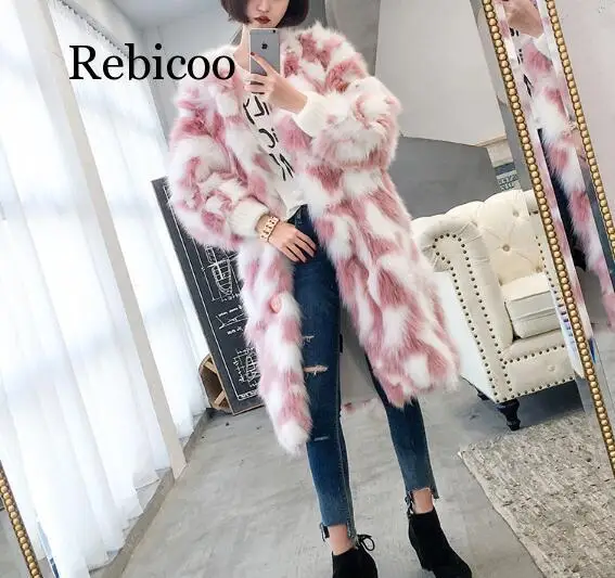 Autumn and winter new ladies fur coat imitation fox fur coat slim slim long coat Europe America large size fur coats AS1226
Autumn and winter new ladies fur coat imitation fox fur coat slim slim long coat Europe America large size fur coats AS1226
