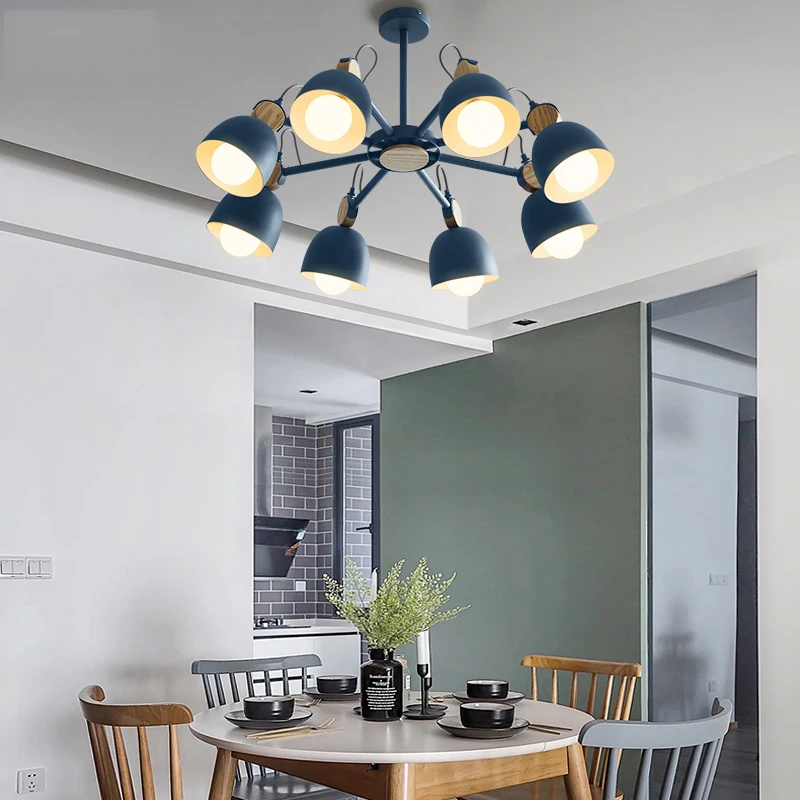 Nordic Designer Colorful LED Wood Chandeliers Macaron Art Decor Chandelier Lighting Living Room Kitchen Bedroom Light Fixtures
Nordic Designer Colorful LED Wood Chandeliers Macaron Art Decor Chandelier Lighting Living Room Kitchen Bedroom Light Fixtures