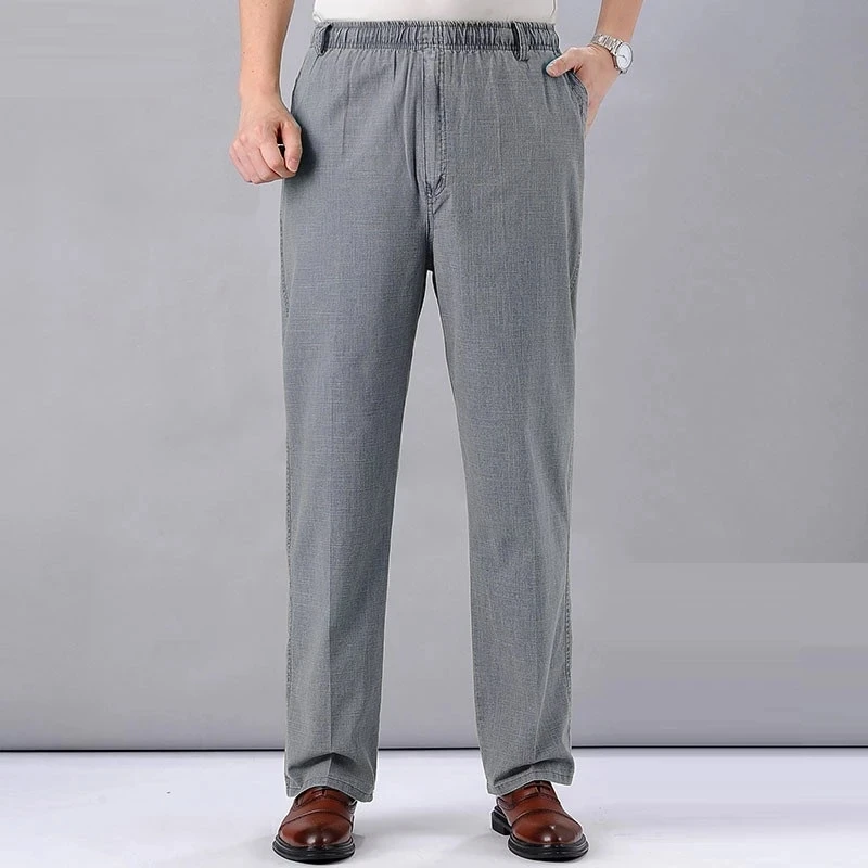 Linen Loose Cotton Elastic Band Thin Work Vintage Wide Legs Pants Men's High Waist Trausers Summer Pants Clothing Novelty 2020
Linen Loose Cotton Elastic Band Thin Work Vintage Wide Legs Pants Men's High Waist Trausers Summer Pants Clothing Novelty 2020