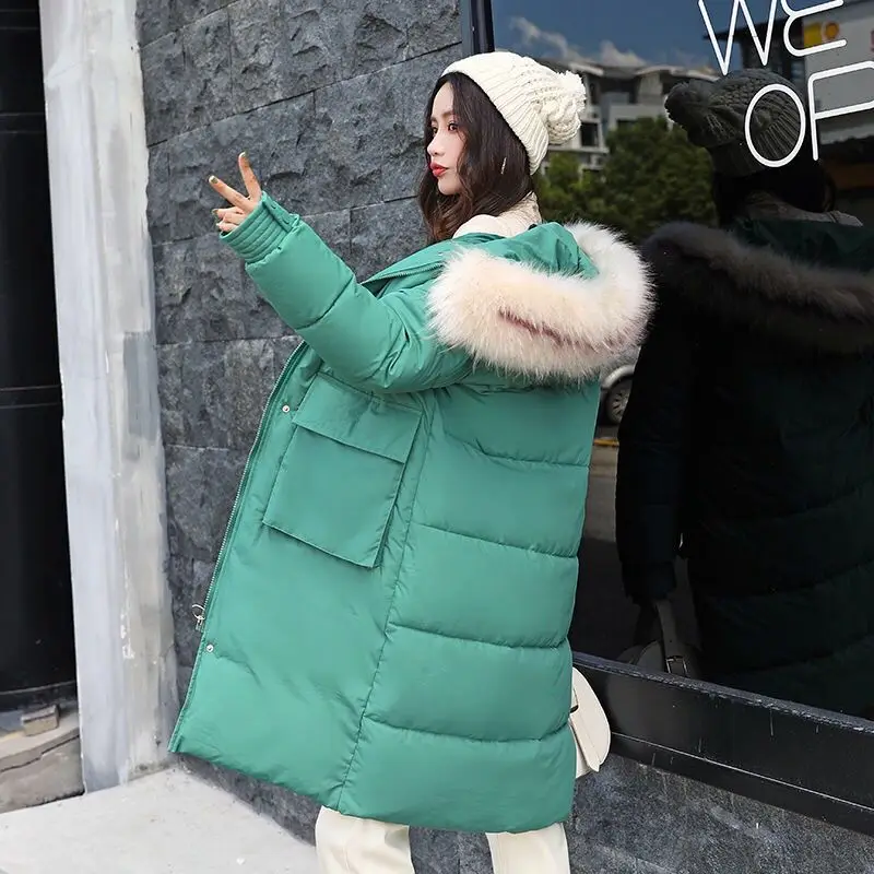 women's Big pocket jacket Hooded women's parka jacket Long women's winter jacket Fake Fur Collar Woman Jacket Winter Jacket
women's Big pocket jacket Hooded women's parka jacket Long women's winter jacket Fake Fur Collar Woman Jacket Winter Jacket