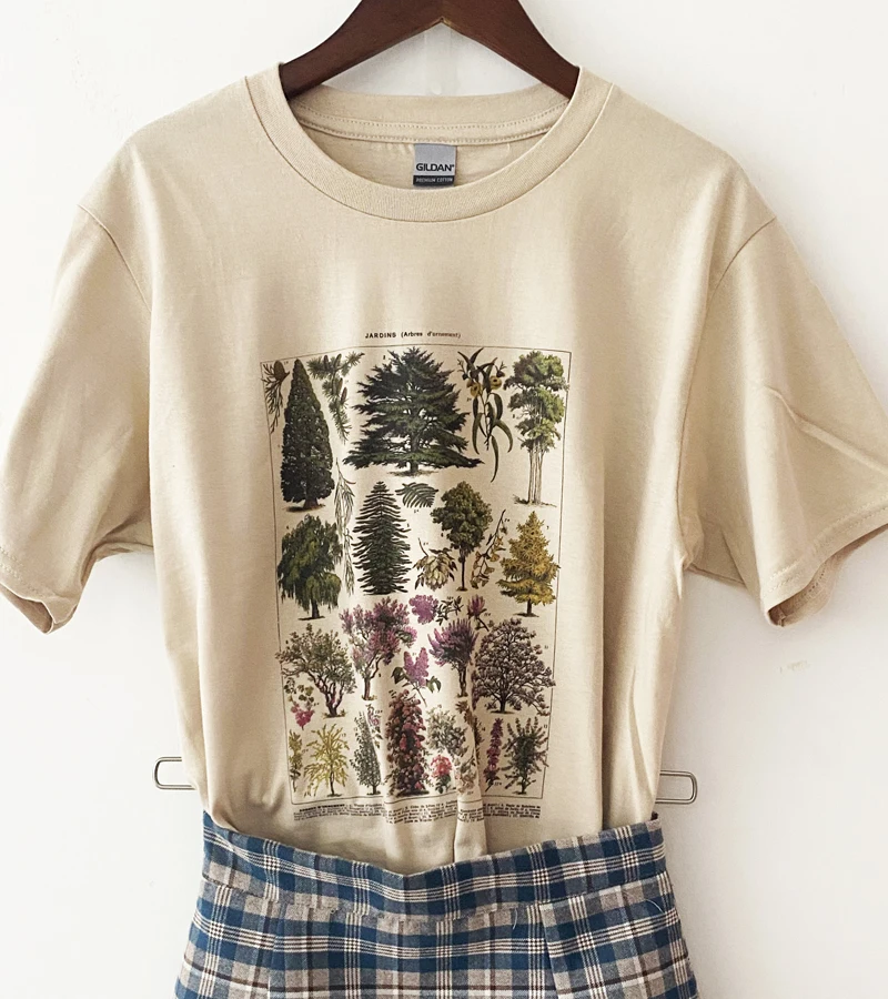 1PCS sunfiz vintage tree Funny Printed T Shirt Women Short Sleeve Cotton Fashion O-Neck Printing Tops
1PCS sunfiz vintage tree Funny Printed T Shirt Women Short Sleeve Cotton Fashion O-Neck Printing Tops