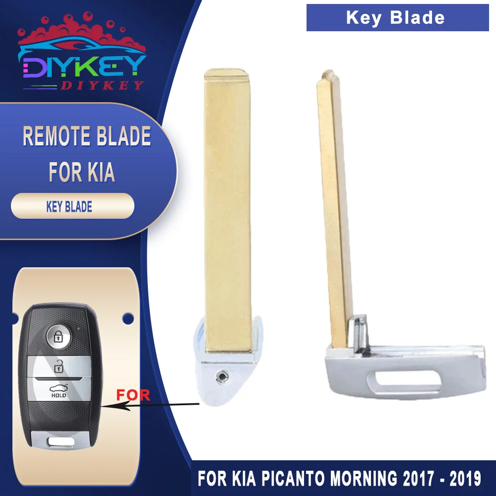 DIYKEY 2PCS Smart Remote Insert Emergency Car Blank Key Blade - FOB for 2016 2017 2018 Kia Optima
DIYKEY 2PCS Smart Remote Insert Emergency Car Blank Key Blade - FOB for 2016 2017 2018 Kia Optima