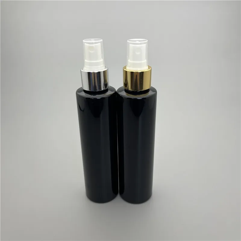 180ml X 30 Empty Makeup Setting Spray Pump Plastic Bottle With Gold Silver Aluminum Collar 180cc Perfume Cosmetic PET Containers
180ml X 30 Empty Makeup Setting Spray Pump Plastic Bottle With Gold Silver Aluminum Collar 180cc Perfume Cosmetic PET Containers