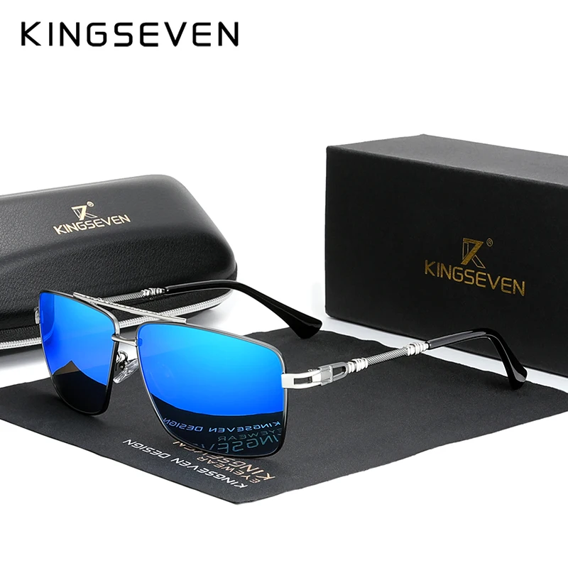 Солнцезащитные очки KINGSEVEN с дужками для мужчин и женщин, поляризационные конструкция очков, из нержавеющей стали, 2020
Солнцезащитные очки KINGSEVEN с дужками для мужчин и женщин, поляризационные конструкция очков, из нержавеющей стали, 2020