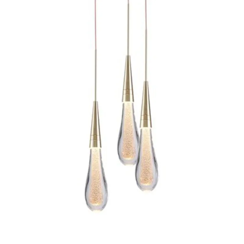Modern LED crystal pendant lights LOFT staircase living room hall interior decor Nordic Villa pendant lamp lighting hanging lamp
Modern LED crystal pendant lights LOFT staircase living room hall interior decor Nordic Villa pendant lamp lighting hanging lamp