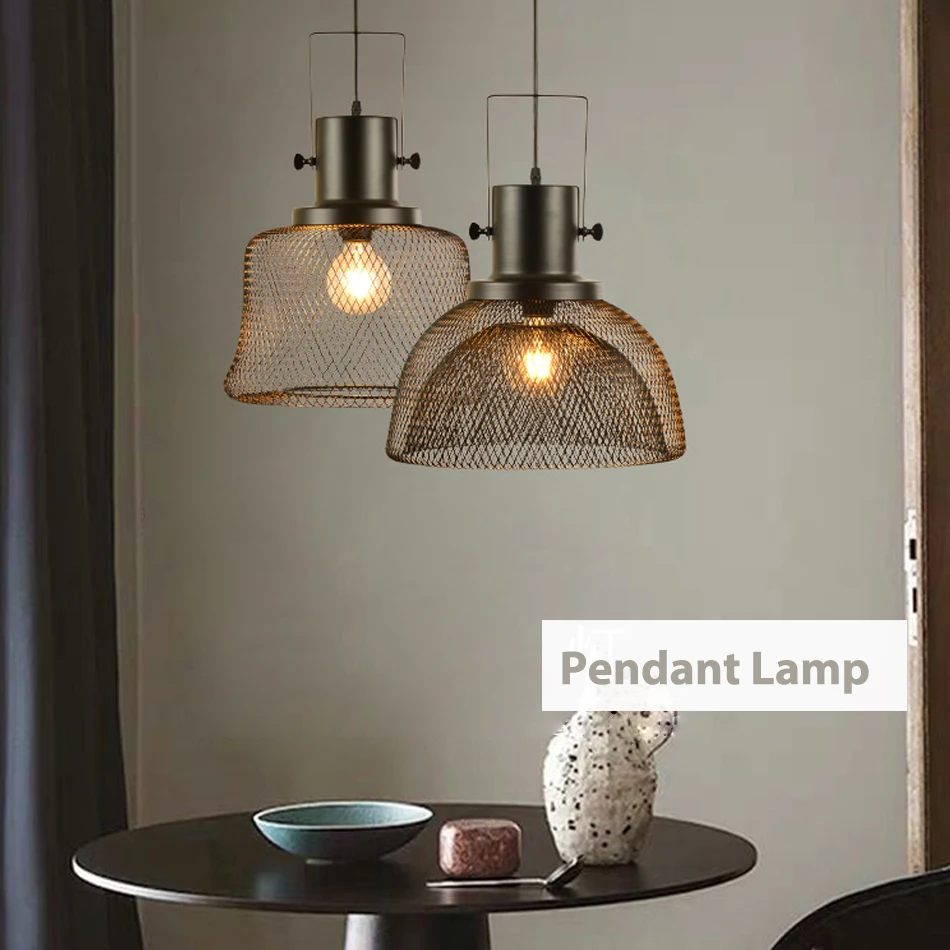 Nordic LED Modern Pendant Lights E27 cage Minimalist indoor hanging light Dining Room Vintage Industrial Lamp luminaire Lighting
Nordic LED Modern Pendant Lights E27 cage Minimalist indoor hanging light Dining Room Vintage Industrial Lamp luminaire Lighting