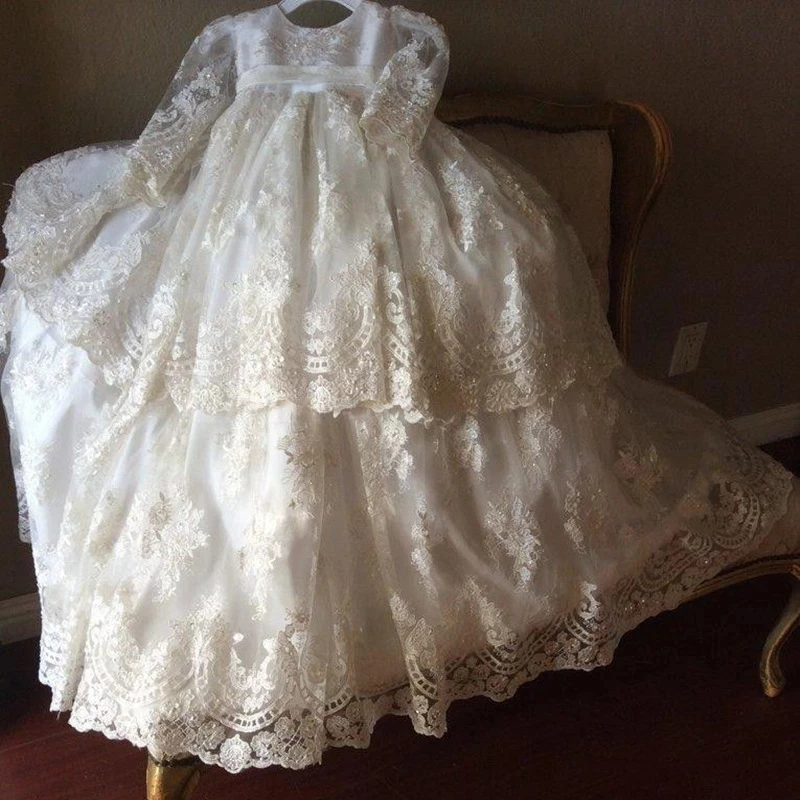 Baby Christening Gowns Infant Baby Girl Dress Baptism for Little Girl Clothes Summer Dresses for Baby Girl Wedding 3PCS
Baby Christening Gowns Infant Baby Girl Dress Baptism for Little Girl Clothes Summer Dresses for Baby Girl Wedding 3PCS