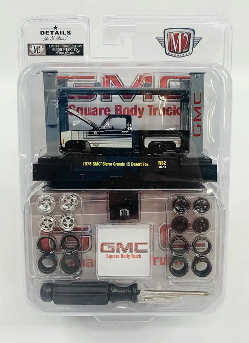 Машины м2 1/64 1976 GMC Sierra Grande 15 Desert Fox R32 1976 GMC Sierra Grande 15 Desert Fox R32
Машины м2 1/64 1976 GMC Sierra Grande 15 Desert Fox R32 1976 GMC Sierra Grande 15 Desert Fox R32