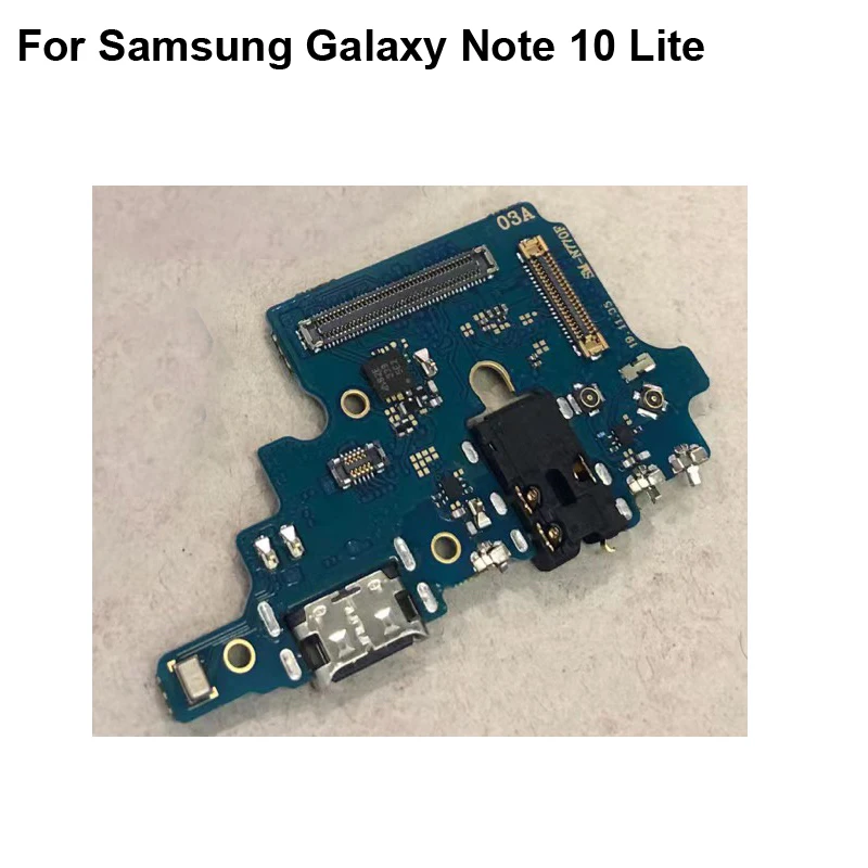 Tested Good For Samsung Galaxy Note 10 Lite USB Dock Charging Port Mic Microphone Module Board Flex Cable Parts 10Lite N770F
Tested Good For Samsung Galaxy Note 10 Lite USB Dock Charging Port Mic Microphone Module Board Flex Cable Parts 10Lite N770F