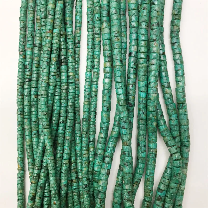 Natural African Turquoise Spacer Stone Beads 2x4mm 3x6mm 4*13mm Heishi Tube For Necklace Bracelet Jewelry Gemstone Loose
Natural African Turquoise Spacer Stone Beads 2x4mm 3x6mm 4*13mm Heishi Tube For Necklace Bracelet Jewelry Gemstone Loose