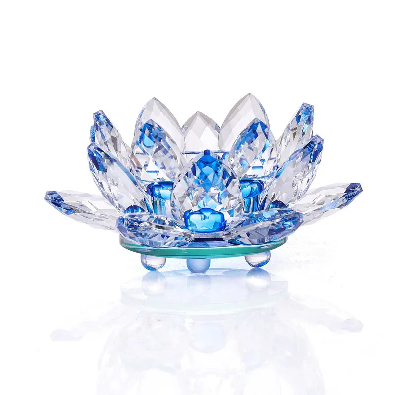 Handcrafts Crystal Lotus Flower Candlesticks Glass Tealight Candle Holders Ornament Buddhist supplies Home Decor
Handcrafts Crystal Lotus Flower Candlesticks Glass Tealight Candle Holders Ornament Buddhist supplies Home Decor