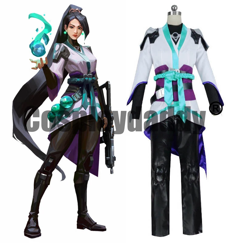 Valorant Protocol Agent Sage Thorne Uniform Outfit Game Halloween Carnival Cosplay Costume S002
Valorant Protocol Agent Sage Thorne Uniform Outfit Game Halloween Carnival Cosplay Costume S002
