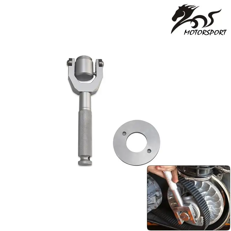 Aluminum Belt Changing Tool Clutch Removal Kit for Can-Am Maverick X3/ X3 Max/Turbo/R, fits 72/64 Wheel Base Width YX02414
Aluminum Belt Changing Tool Clutch Removal Kit for Can-Am Maverick X3/ X3 Max/Turbo/R, fits 72/64 Wheel Base Width YX02414