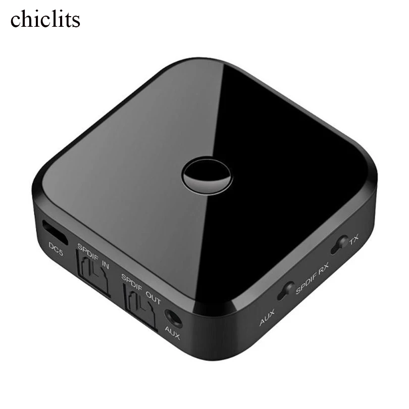 TX16 Bluetooth Receiver Transmitter Audio Apt-x HIFI Wireless Adapter Audio SPDIF Optical Fiber For Smartphone PC TV Headphone
TX16 Bluetooth Receiver Transmitter Audio Apt-x HIFI Wireless Adapter Audio SPDIF Optical Fiber For Smartphone PC TV Headphone