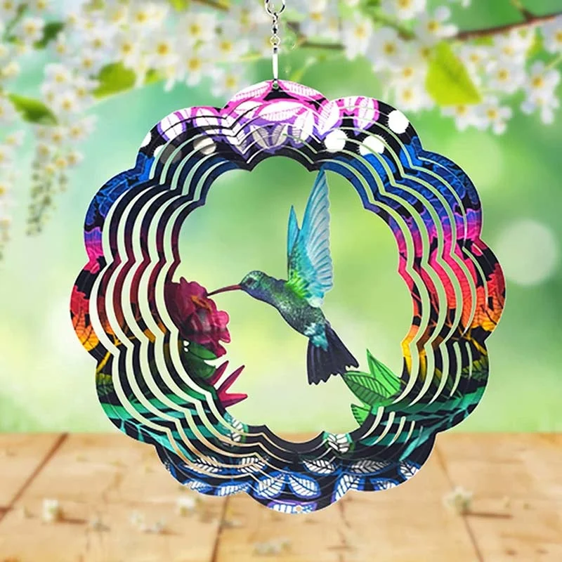 Garden Art Wind Spinner Decorations 3D Garden Decorated Wind Chimes Stainless Steel Metal Indoor Outdoor Hanging Ornaments
Garden Art Wind Spinner Decorations 3D Garden Decorated Wind Chimes Stainless Steel Metal Indoor Outdoor Hanging Ornaments