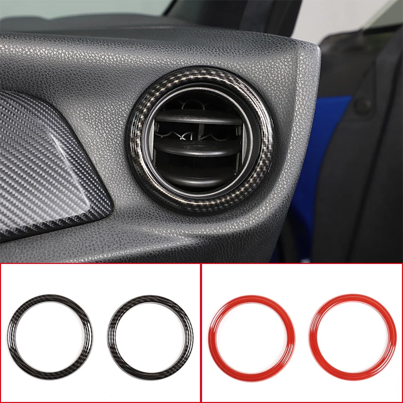 Car Dashboard Side Air Vent Decoration Ring Cover Trim Car Sticker Styling Carbon Fiber Style For Toyota 86 Subaru BRZ 2012-2020
Car Dashboard Side Air Vent Decoration Ring Cover Trim Car Sticker Styling Carbon Fiber Style For Toyota 86 Subaru BRZ 2012-2020
