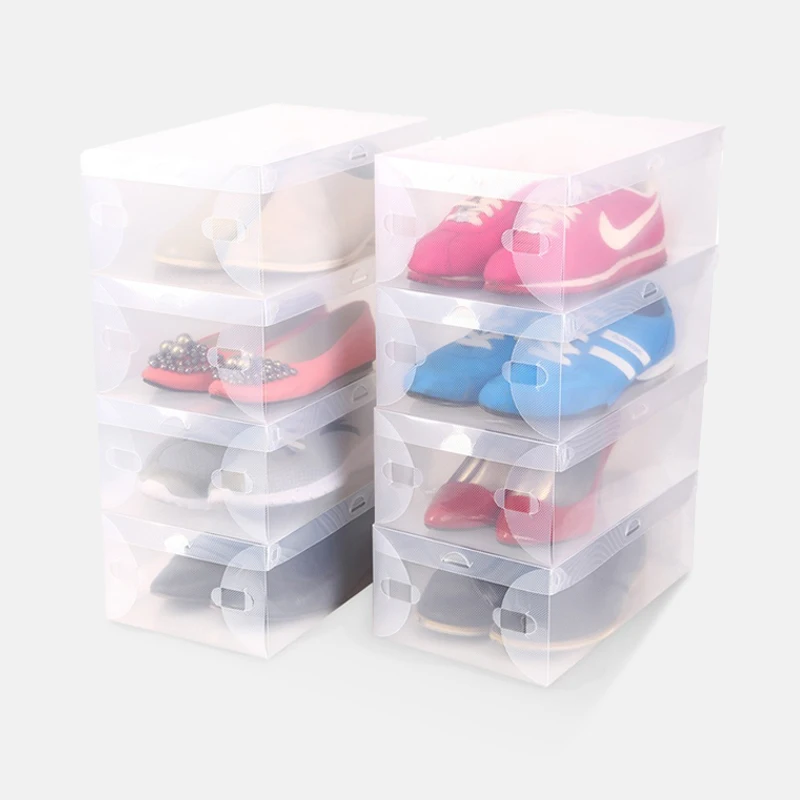 10 Pcs Good Quality Foldable Case box Shoes Storage Boxes Transparent Makeup Organizer Clear Plastic Holder Home Useful Tools
10 Pcs Good Quality Foldable Case box Shoes Storage Boxes Transparent Makeup Organizer Clear Plastic Holder Home Useful Tools