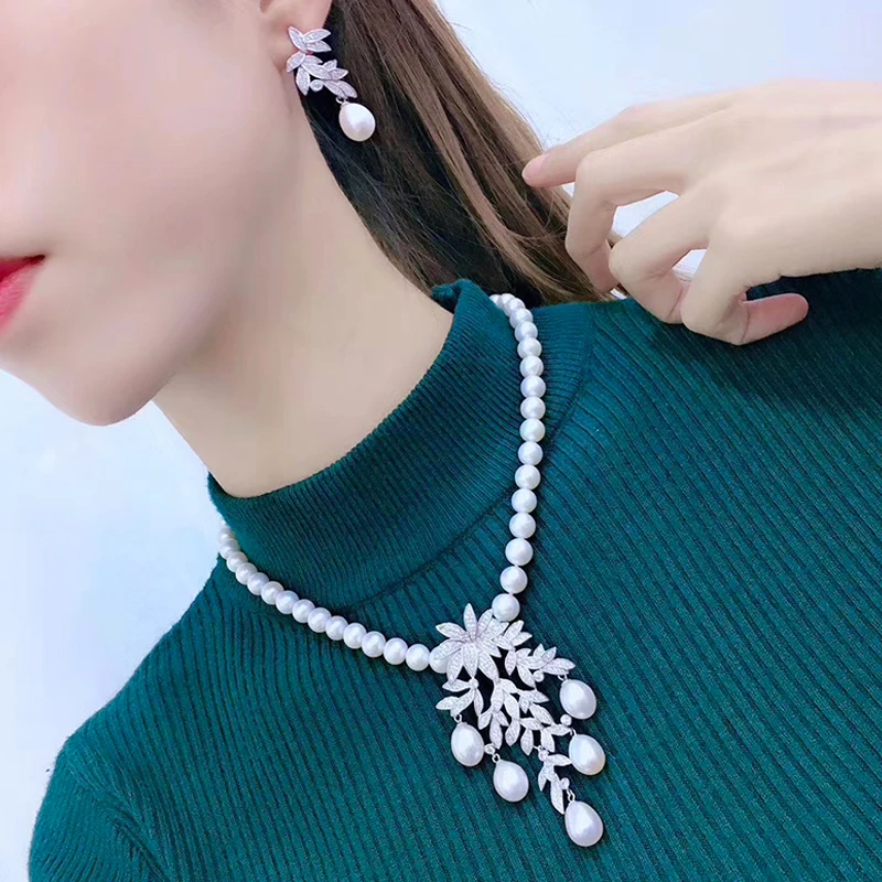 one set freshwater pearl white rice &flower necklace nature 18inch nature 6-8mm FPPJ
one set freshwater pearl white rice &flower necklace nature 18inch nature 6-8mm FPPJ