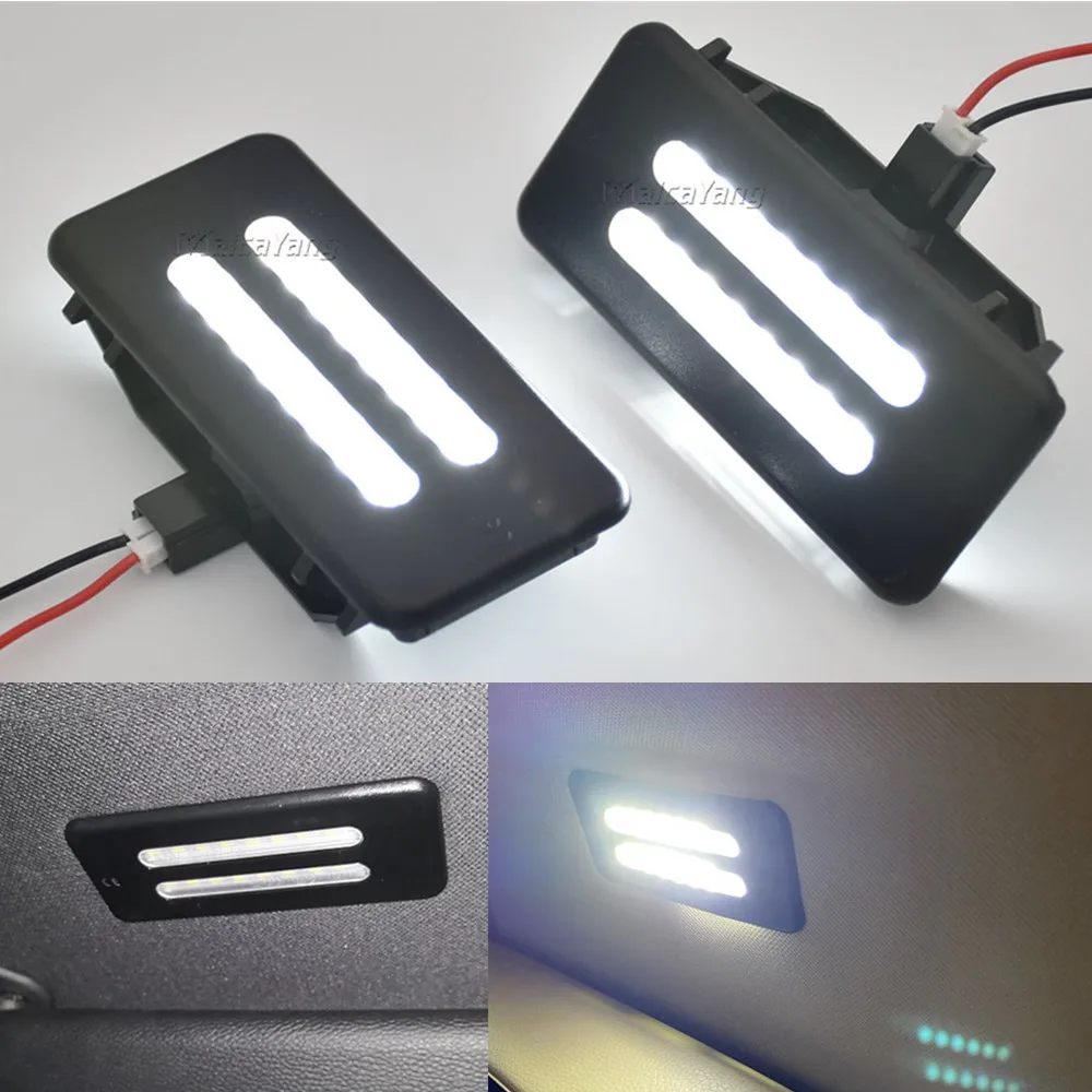 LED Interior Sun Visor Vanity Mirror Lamps For BMW E60 E61 E90 E91 E92 X5 E70 X3 F25 X6 E71 E72 X1 E84 car styling
LED Interior Sun Visor Vanity Mirror Lamps For BMW E60 E61 E90 E91 E92 X5 E70 X3 F25 X6 E71 E72 X1 E84 car styling
