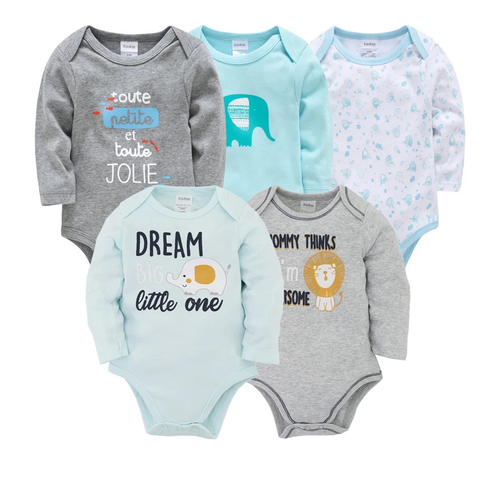 2021 Baby Boy Bodysuit 5 pcs/lot 100% Cotton Cool Print Newborn Body bebe Clothes Long Sleeve Infant Costume
2021 Baby Boy Bodysuit 5 pcs/lot 100% Cotton Cool Print Newborn Body bebe Clothes Long Sleeve Infant Costume