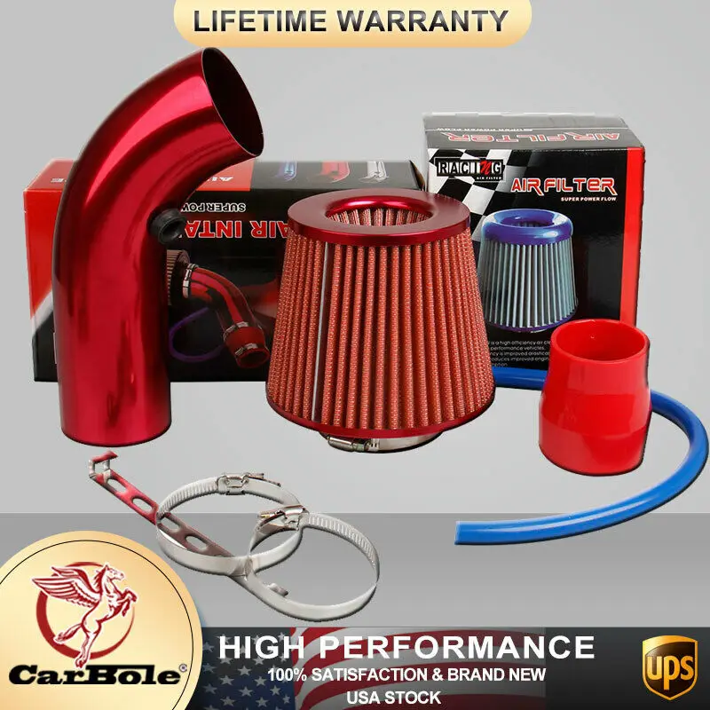 Cold Air Intake Filter Pipe Induction Kit Power Flow Hose System Car Accessories
Cold Air Intake Filter Pipe Induction Kit Power Flow Hose System Car Accessories