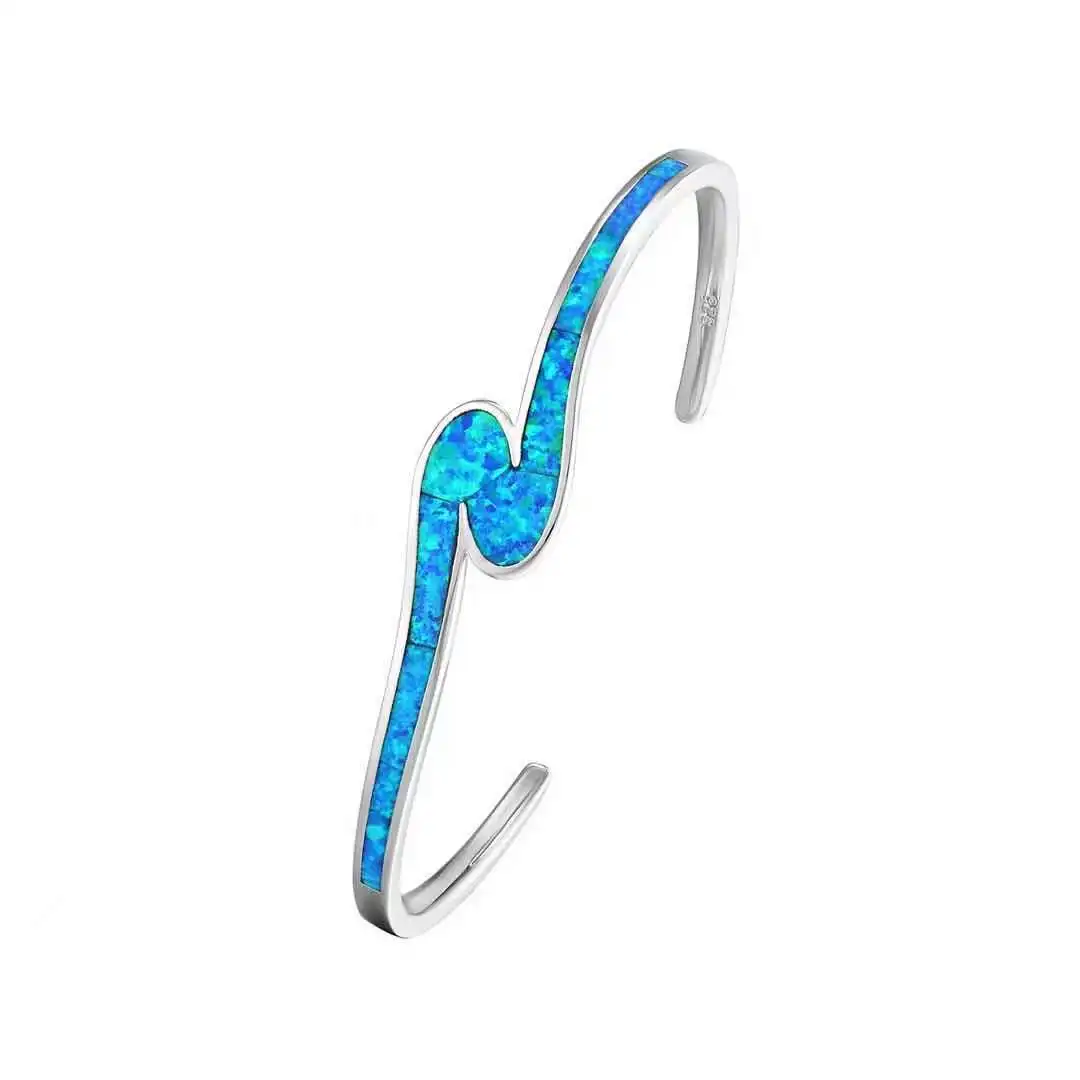 JLZ-033 New Blue Opal Bracelet Top Quality Jewelry Cuffs Men and Ladies Lover Gifts
JLZ-033 New Blue Opal Bracelet Top Quality Jewelry Cuffs Men and Ladies Lover Gifts