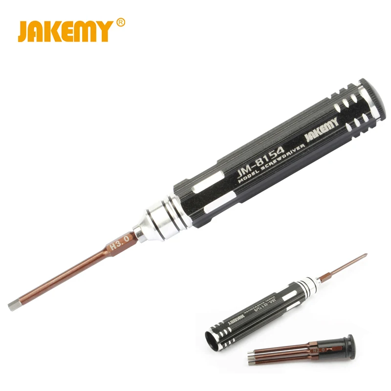 6-IN-1 JAKEMY JM-8154 Precision Screwdriver Set Hex Bits S2 Alloy Steel Repairing Tools for UAV Computer
6-IN-1 JAKEMY JM-8154 Precision Screwdriver Set Hex Bits S2 Alloy Steel Repairing Tools for UAV Computer